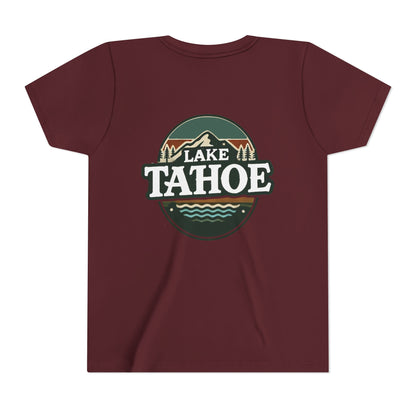 Vintage Lake Tahoe Unisex Youth Short Sleeve Tee
