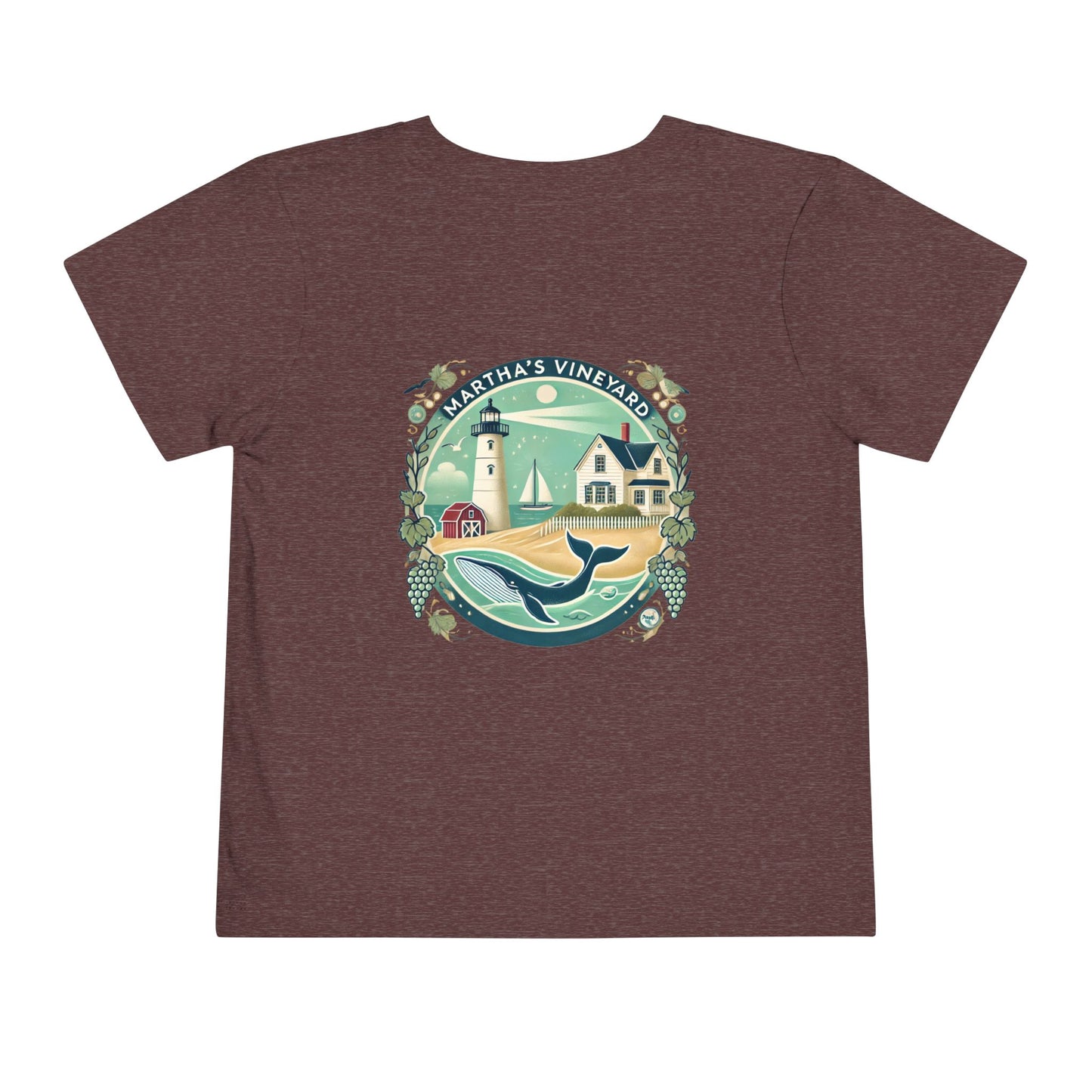 Vintage Martha's Vineyard Unisex Toddler Short Sleeve Tee