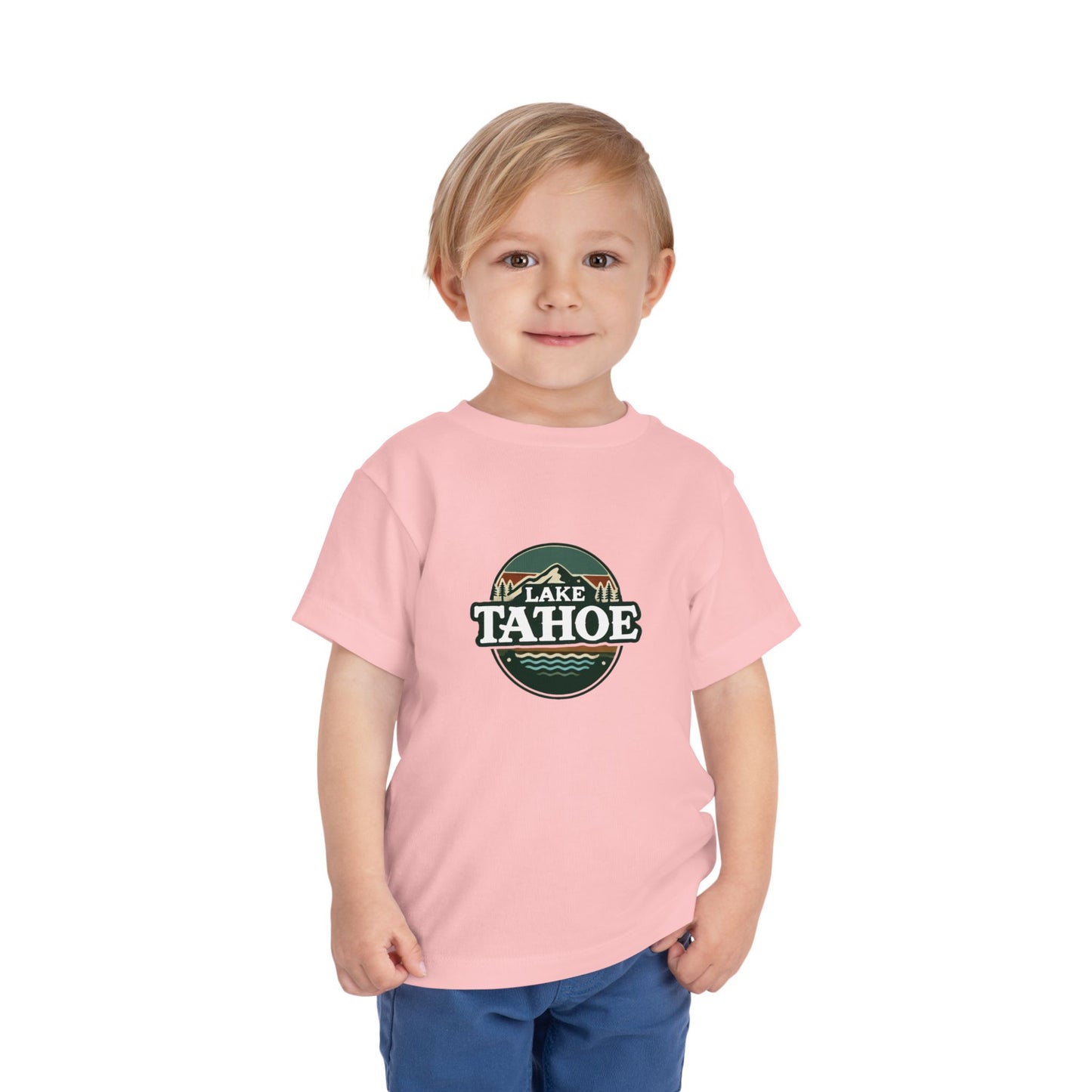 Vintage Lake Tahoe Unisex Toddler Short Sleeve Tee