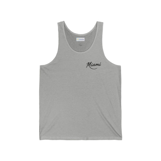 Retro Miami Unisex Jersey Tank