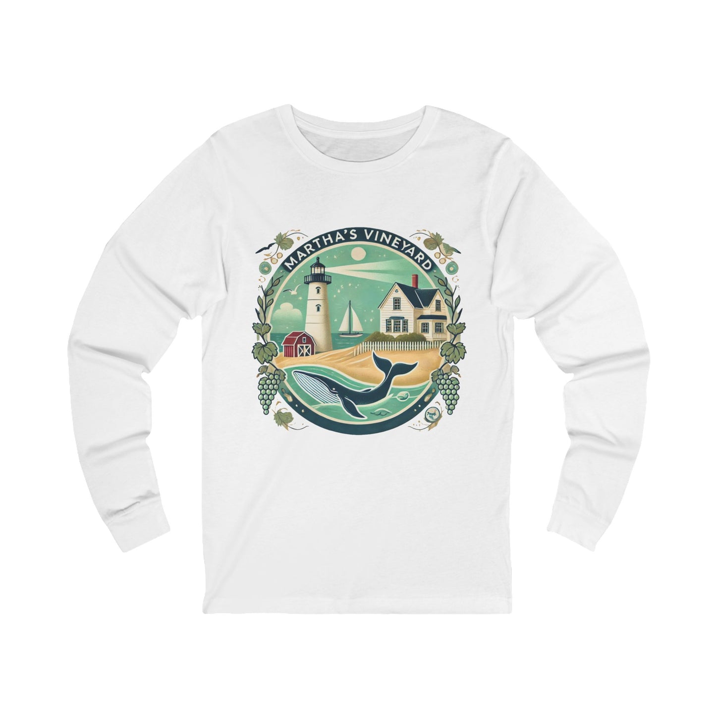 Vintage Martha's Vineyard Unisex Jersey Long Sleeve Tee