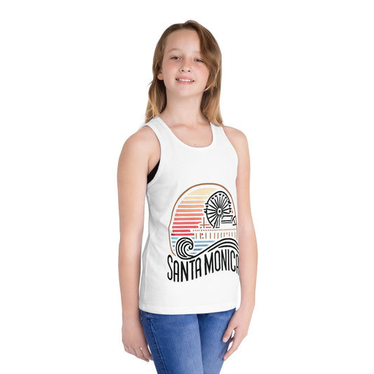 Vibrant Santa Monica Unisex Kids Jersey Tank Top