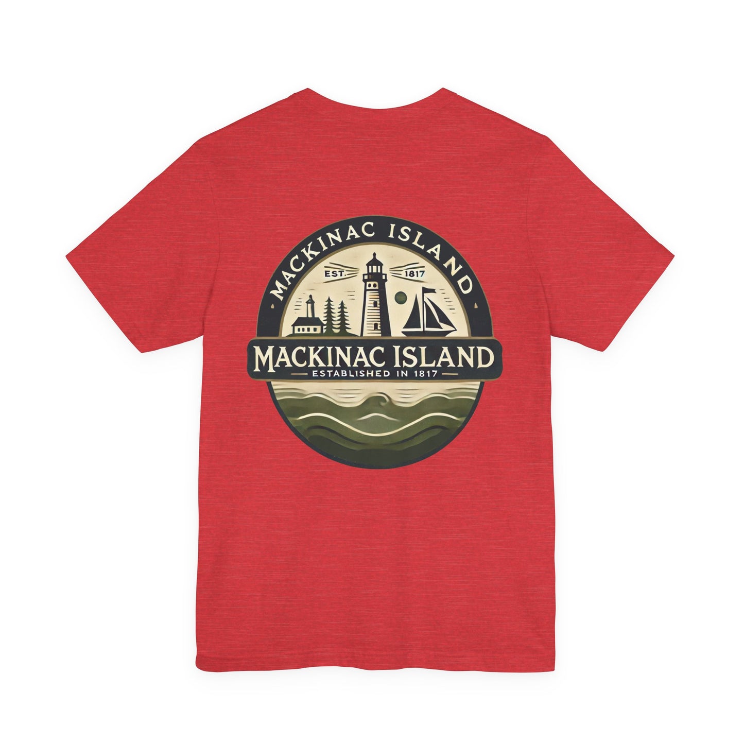 Vintage Mackinac Island Unisex Jersey Short Sleeve Tee