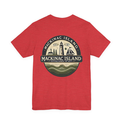 Vintage Mackinac Island Unisex Jersey Short Sleeve Tee