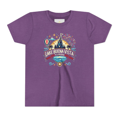 Adventurous Lake Buena Vista Unisex Youth Short Sleeve Tee