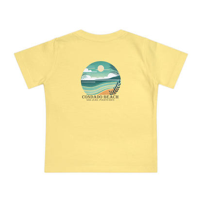 Coastal Vibes Condado Beach Unisex Baby Short Sleeve T-Shirt