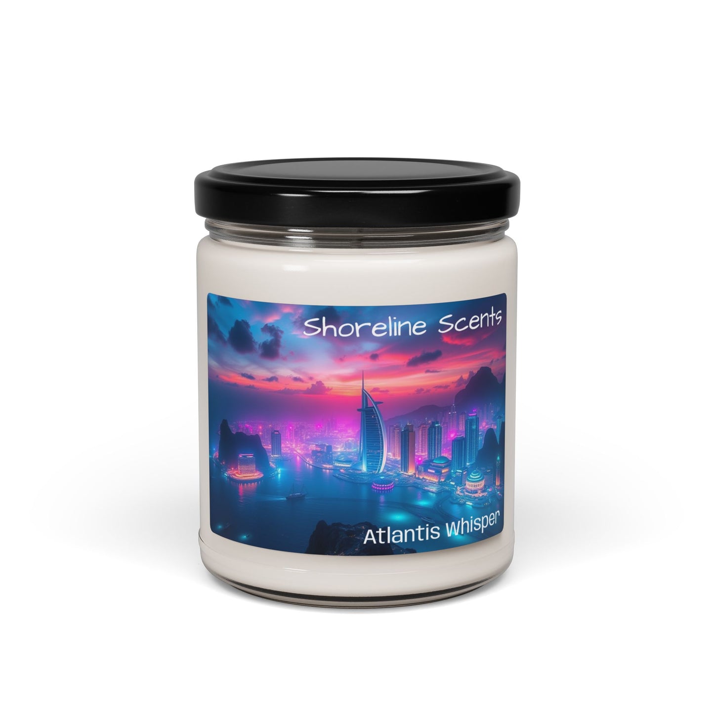 Atlantis Whisper Scented Soy Candle