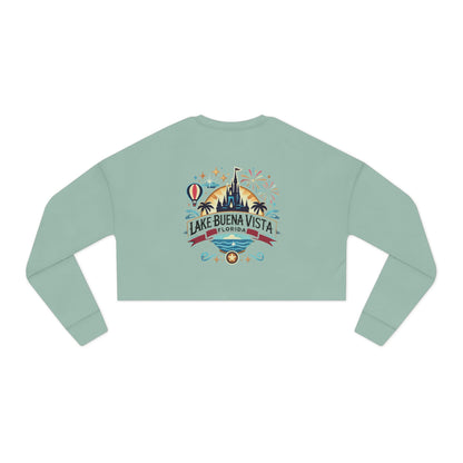 Adventurous Lake Buena Vista Women's Cropped Sweatshirt
