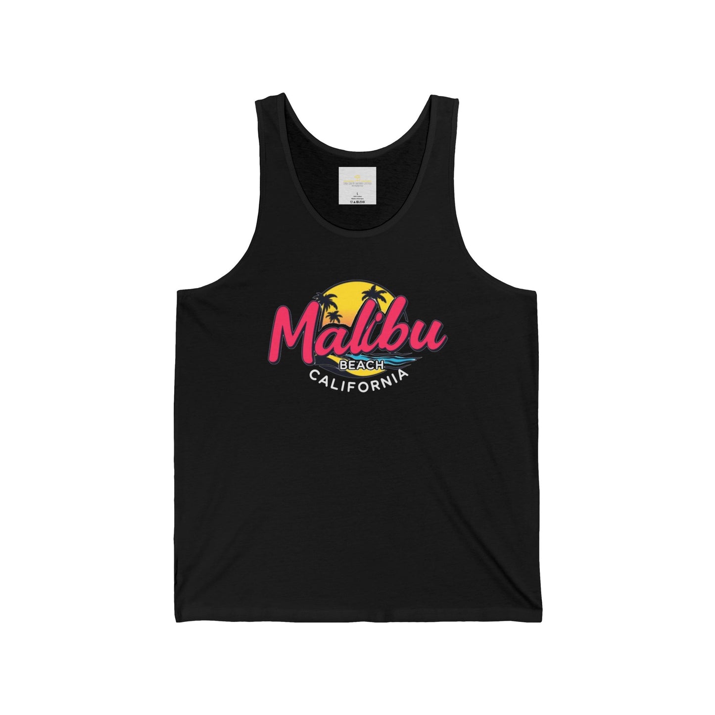 Retro Malibu Unisex Jersey Tank