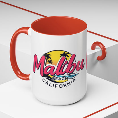 Retro Malibu Accent Coffee Mug