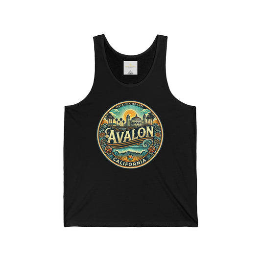 Elegant Avalon Unisex Jersey Tank