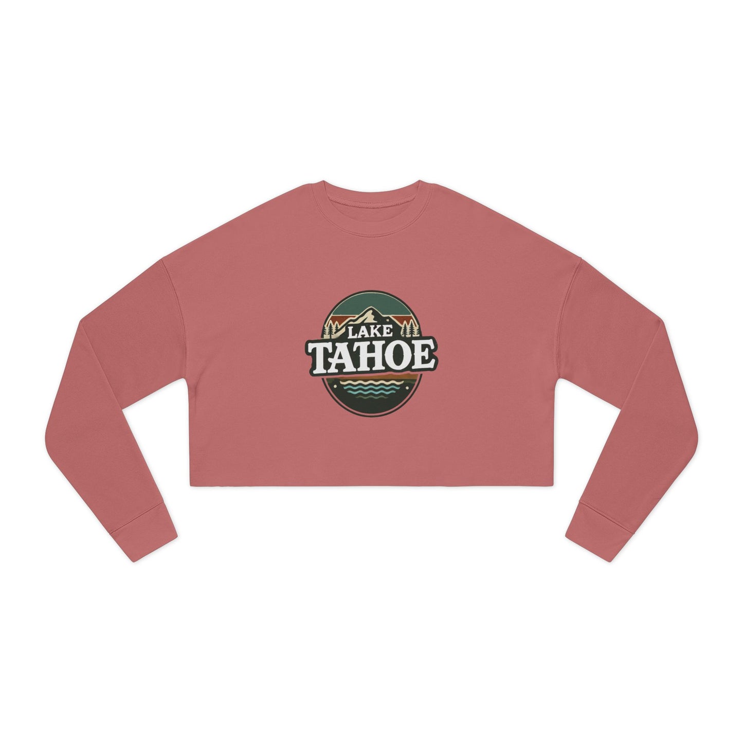 Vintage Lake Tahoe Women's Cropped Sweatshirt