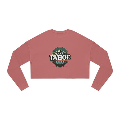 Vintage Lake Tahoe Women's Cropped Sweatshirt