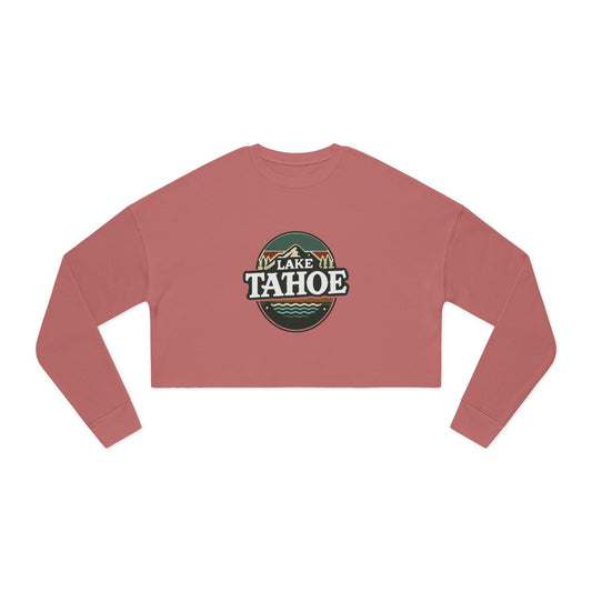 Vintage Lake Tahoe Women's Cropped Sweatshirt