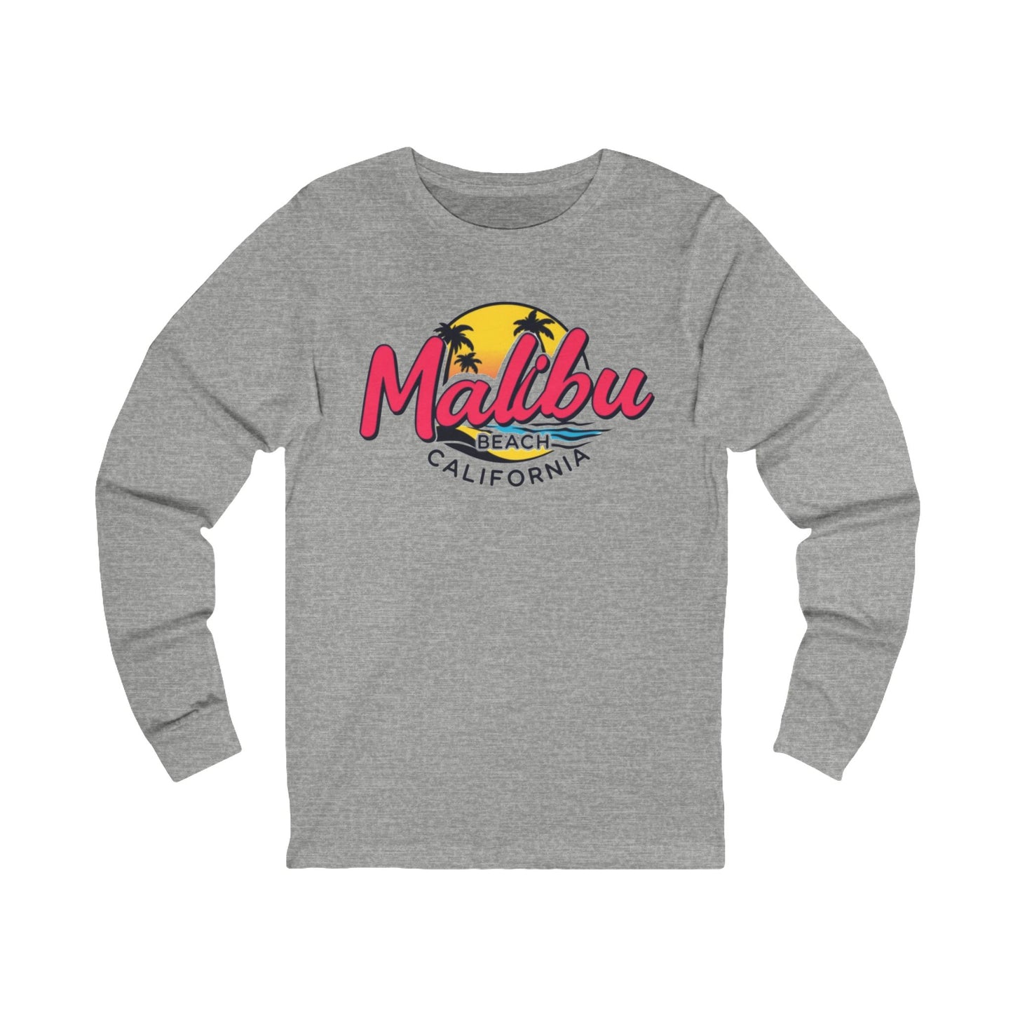 Retro Malibu Unisex Jersey Long Sleeve Tee