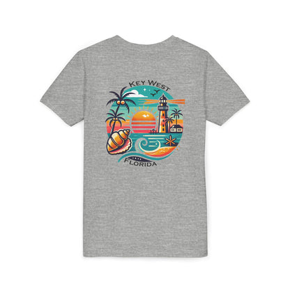 Vibrant Key West Youth Short Sleeve Tee