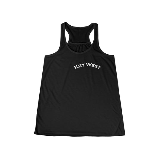 Vibrant Key West Women's Flowy Racerback Tank
