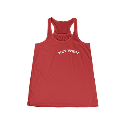 Vibrant Key West Women's Flowy Racerback Tank
