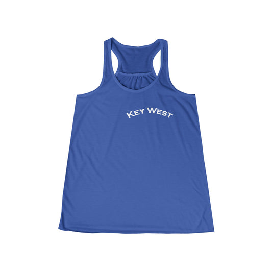 Vibrant Key West Women's Flowy Racerback Tank