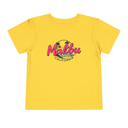 Retro Malibu Unisex Toddler Short Sleeve Tee