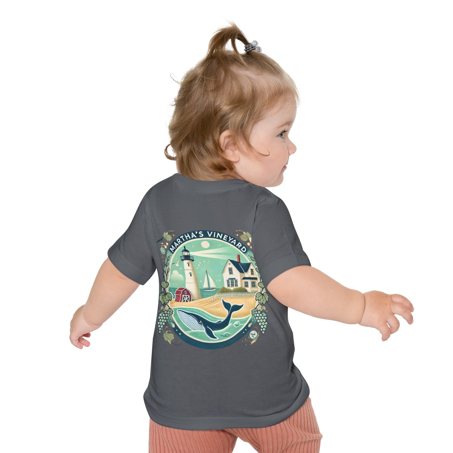 Vintage Martha's Vineyard Unisex Baby Short Sleeve T-Shirt