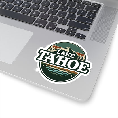 Vintage Lake Tahoe Kiss-Cut Sticker