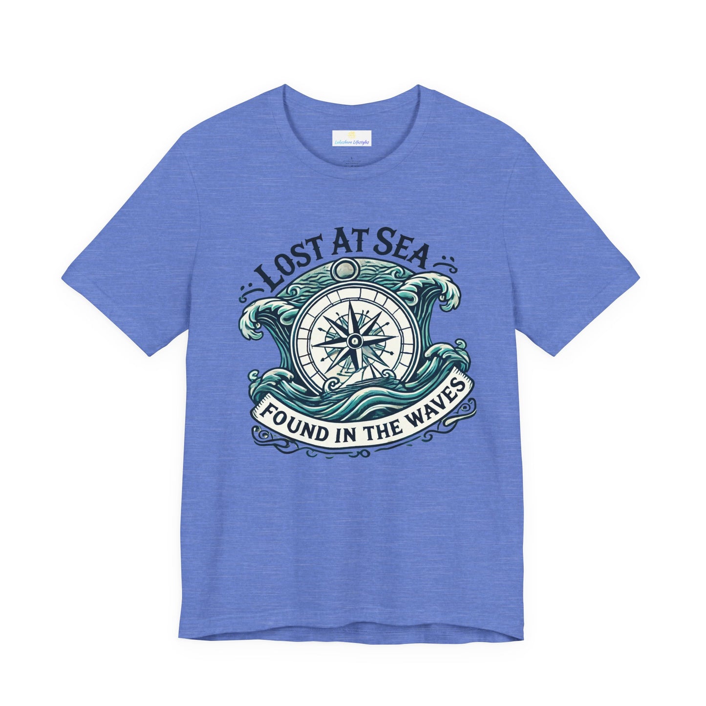 Lost at Sea, Found in the Waves Short Sleeve Tee