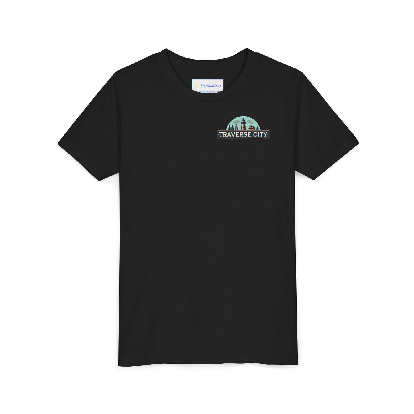Vintage Traverse City Unisex Youth Short Sleeve Tee