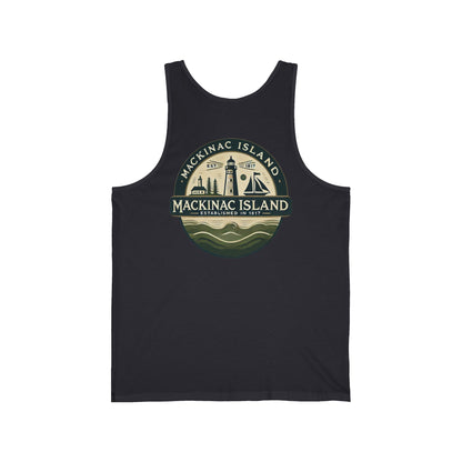 Vintage Mackinac Island Unisex Jersey Tank