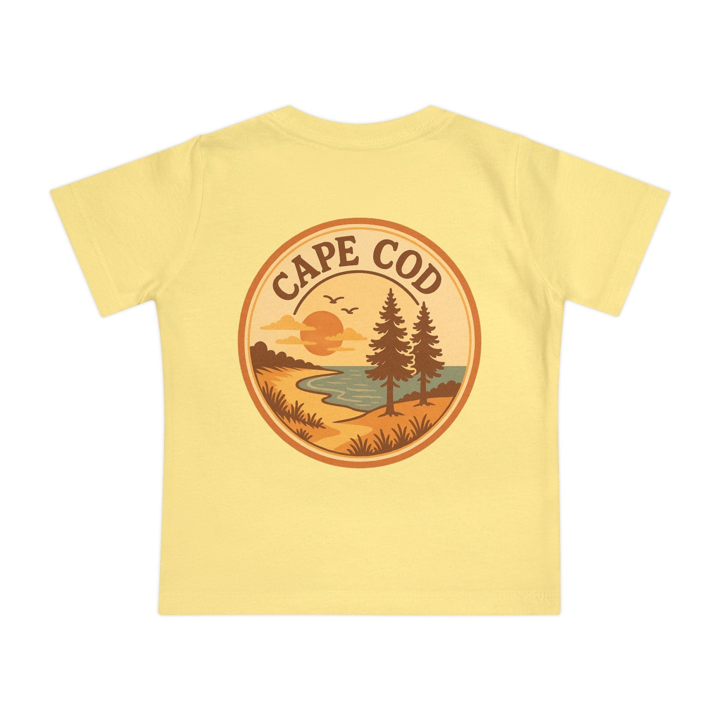 Rustic Cape Cod Unisex Baby Short Sleeve T-Shirt