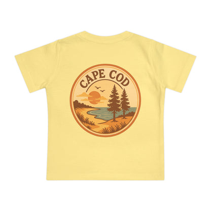 Rustic Cape Cod Unisex Baby Short Sleeve T-Shirt