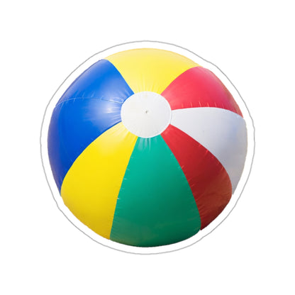 Beach Ball Kiss-Cut Sticker