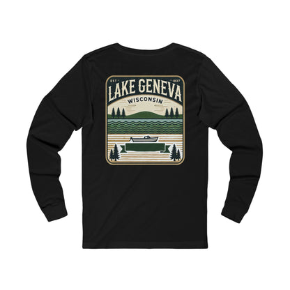 Vintage Lake Geneva Unisex Jersey Long Sleeve Tee