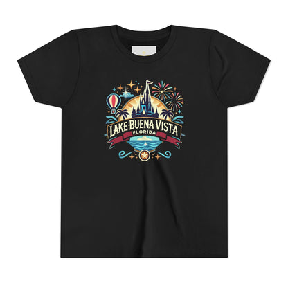 Adventurous Lake Buena Vista Unisex Youth Short Sleeve Tee