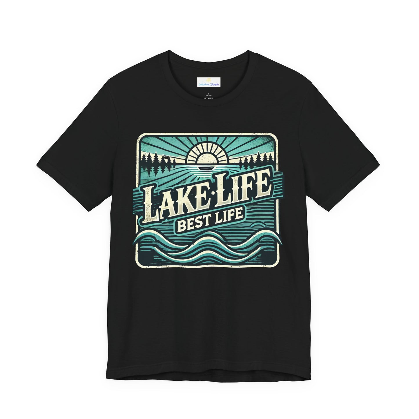 Lake Life Best Life Jersey Short Sleeve Tee