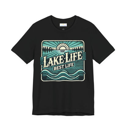 Lake Life Best Life Jersey Short Sleeve Tee