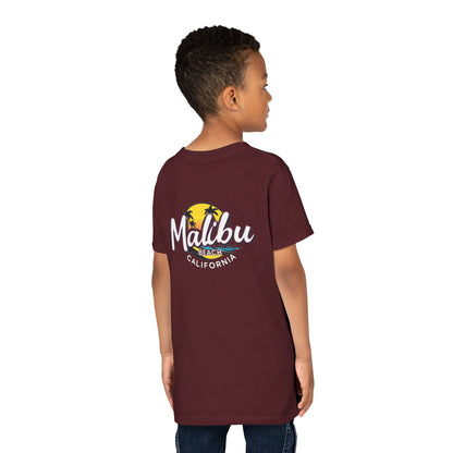 Retro Malibu Unisex Youth Short Sleeve Tee