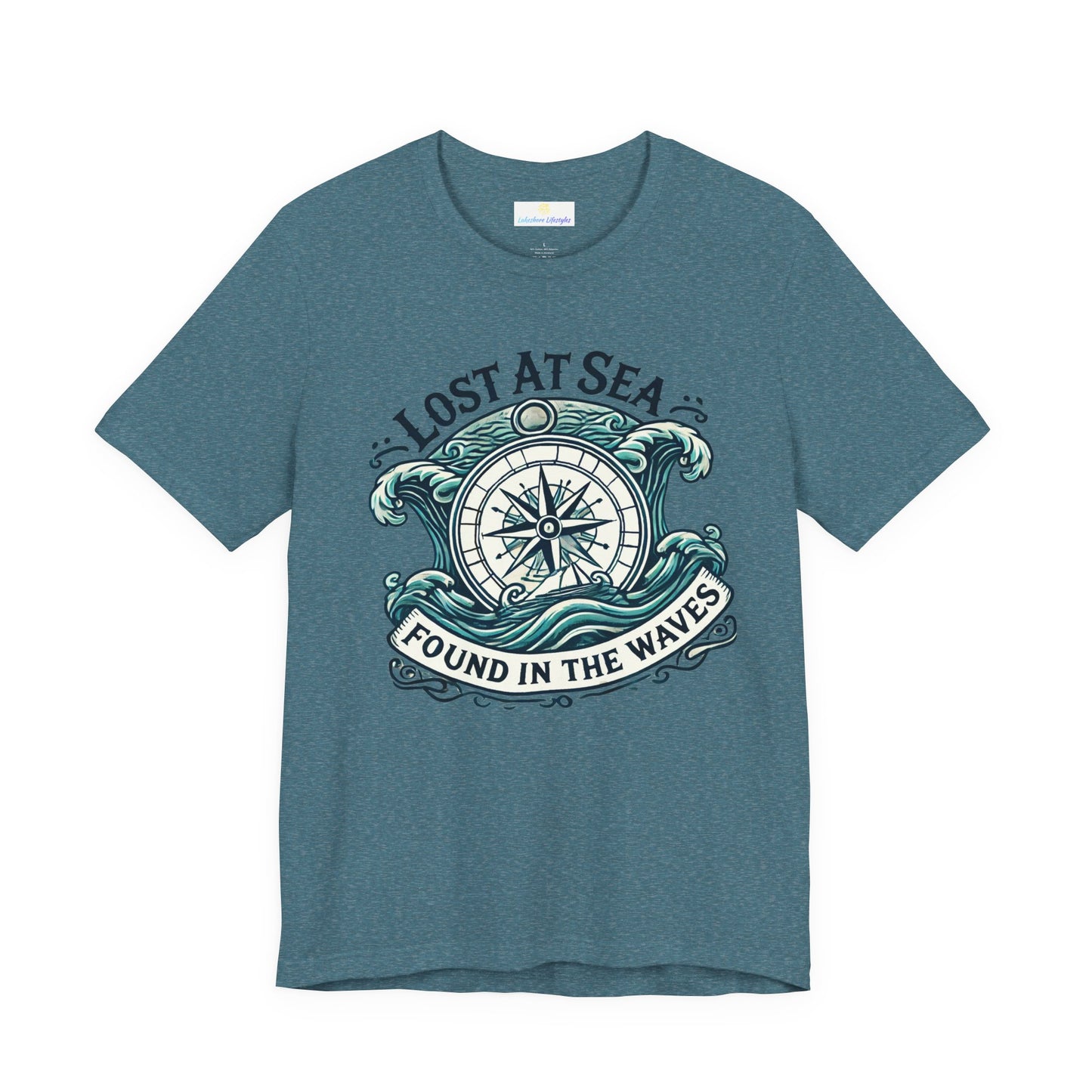 Lost at Sea, Found in the Waves Short Sleeve Tee