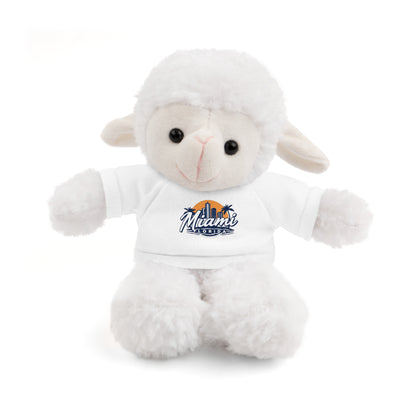 Retro Miami Stuffed Animals with Tee