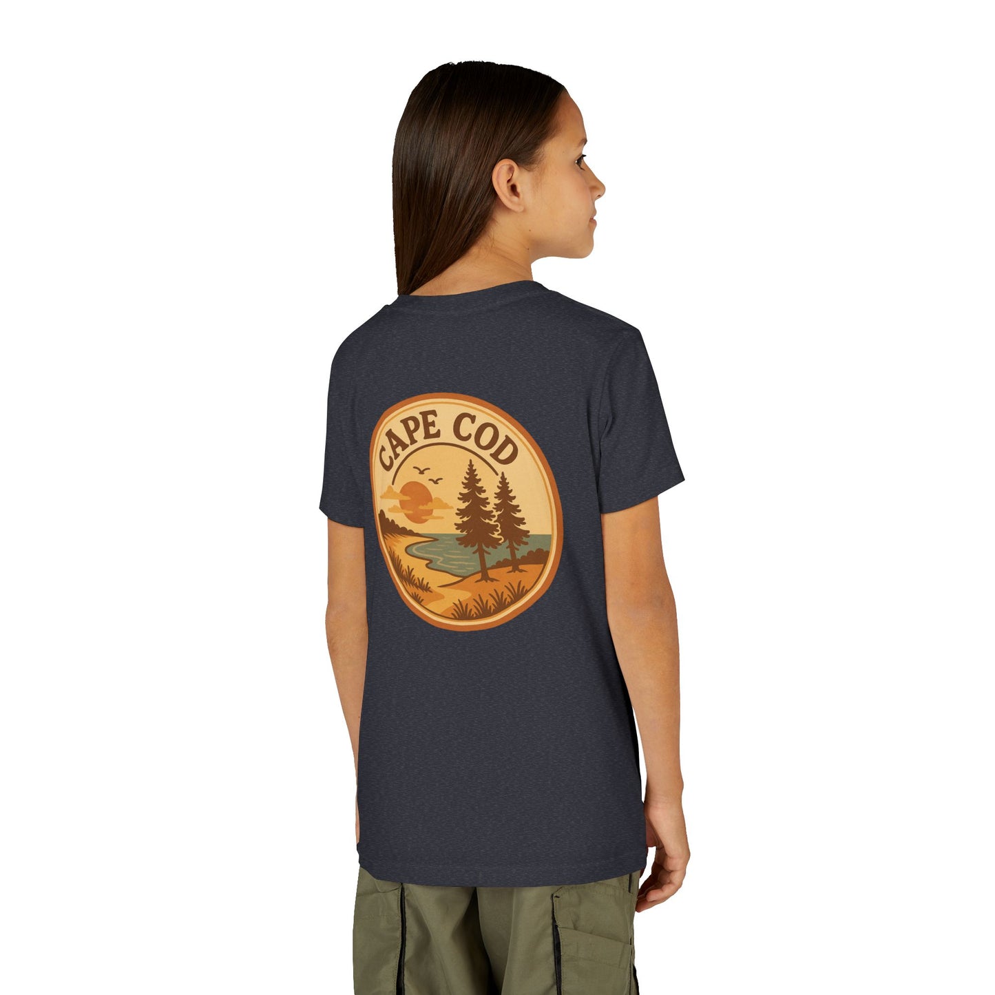 Rustic Cape Cod Unisex Youth Short Sleeve Tee