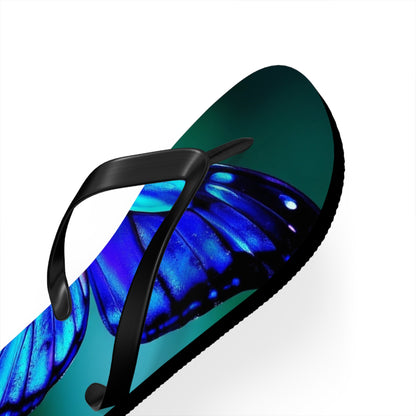 Mystical Butterfly #2 Flip Flops