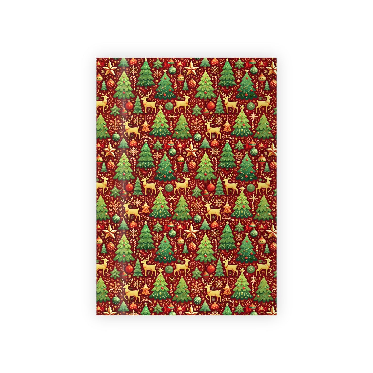 Christmas Tree Wrapping Paper