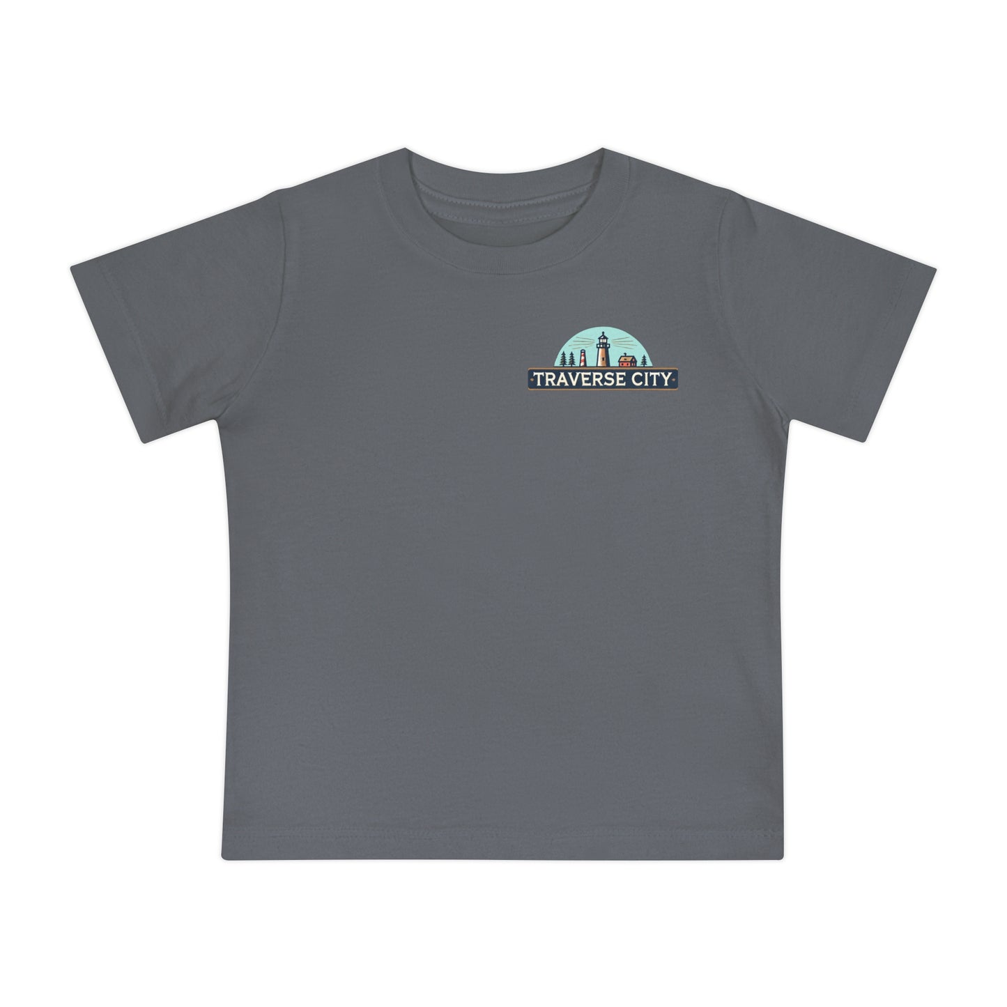 Vintage Traverse City Unisex Baby Short Sleeve T-Shirt