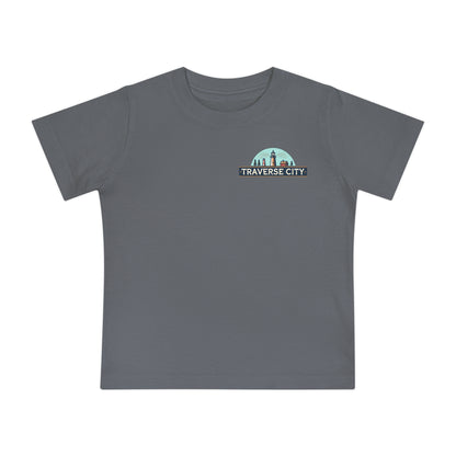 Vintage Traverse City Unisex Baby Short Sleeve T-Shirt