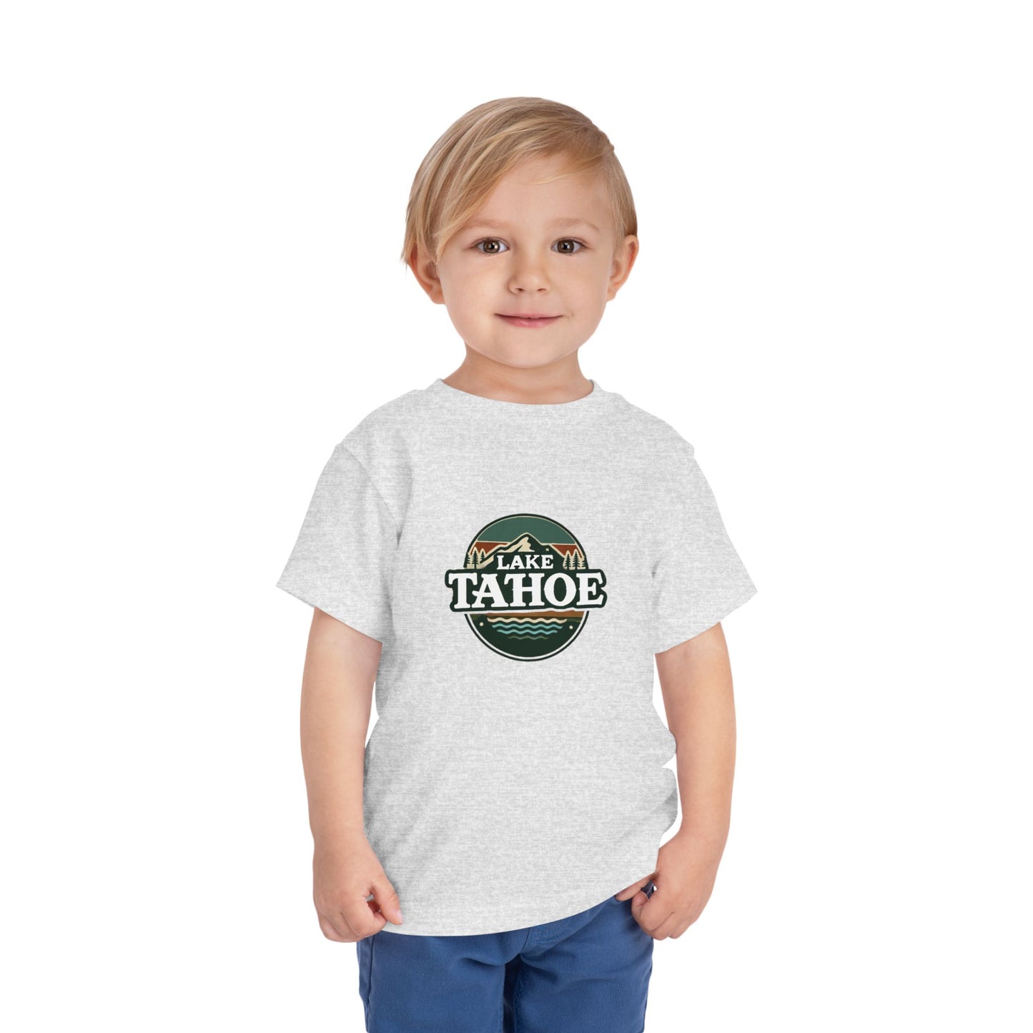 Vintage Lake Tahoe Unisex Toddler Short Sleeve Tee