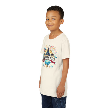 Adventurous Lake Buena Vista Unisex Youth Short Sleeve Tee