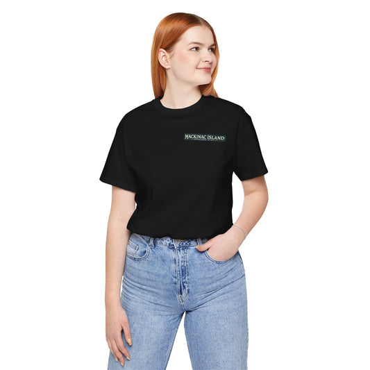 Vintage Mackinac Island Unisex Jersey Short Sleeve Tee