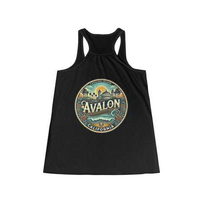Elegant Avalon Women's Flowy Racerback Tank