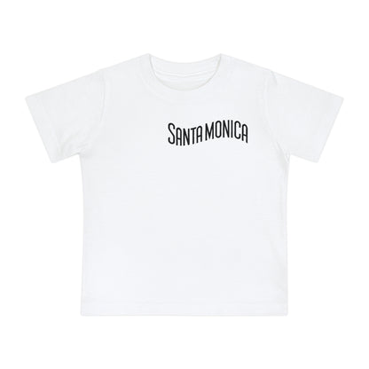 Vibrant Santa Monica Unisex Baby Short Sleeve T-Shirt