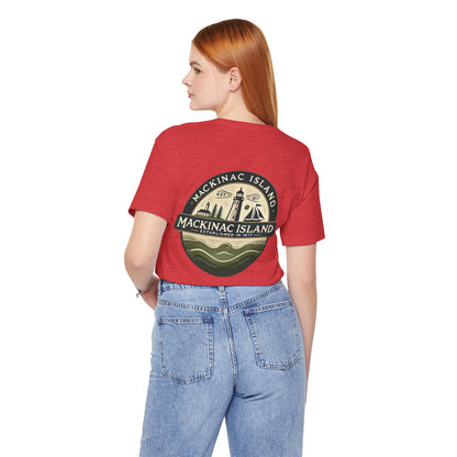 Vintage Mackinac Island Unisex Jersey Short Sleeve Tee